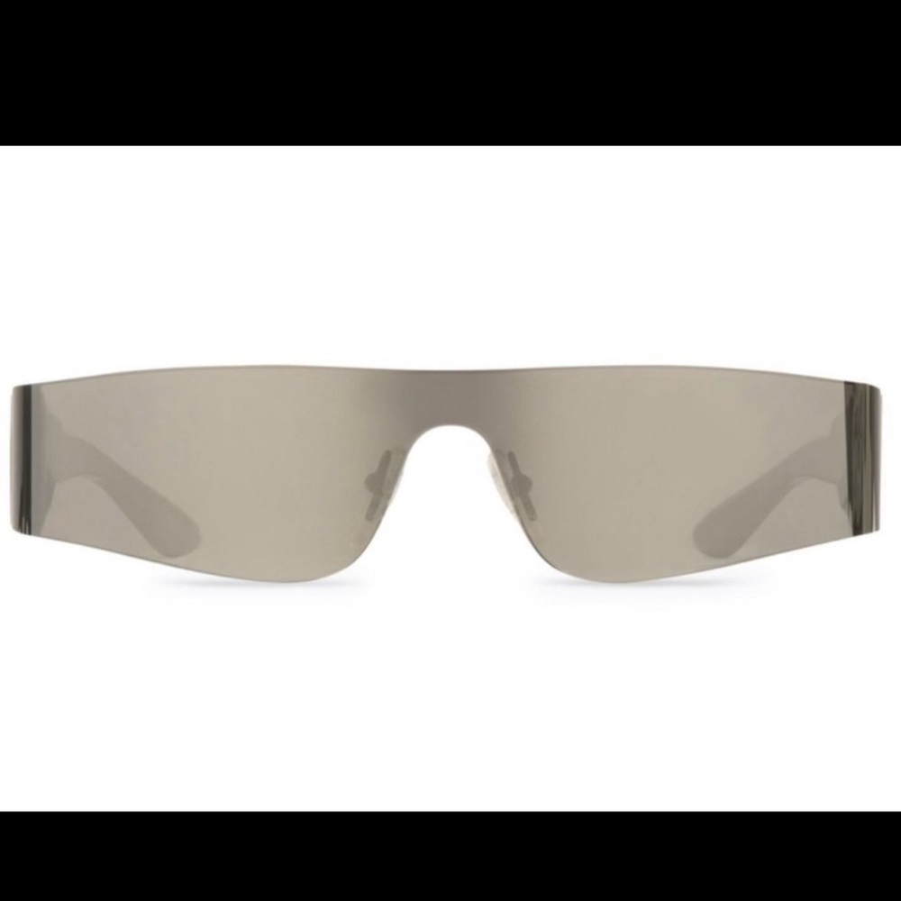 Balenciaga MONO
RECTANGLE SUNGLASSES IN SILVER